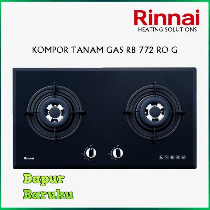 Jual Kompor Tanam RINNAI RB 772 RO G / RB 772 RO(G) | Shopee Indonesia