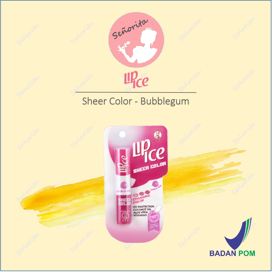 Jual LIP ICE Regular/Sheer Color/Beeswax Lip Balm Shopee Indonesia