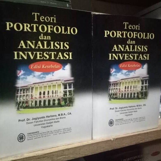 Jual Teori Portofolio Dan Analisis Investasi Edisi 11 - Jogiyanto ...