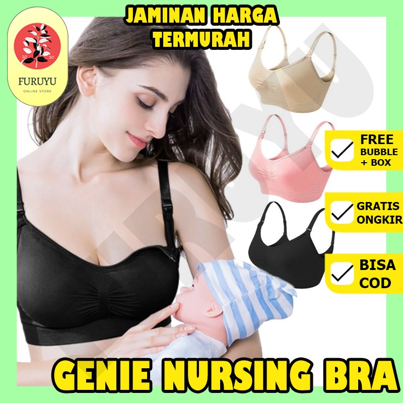 Jual Genie Bra Nursing Bra Baju Menyusui Bra Tanpa Kawat Bra Sorex Bh Menyusui Baju Ibu Hamil