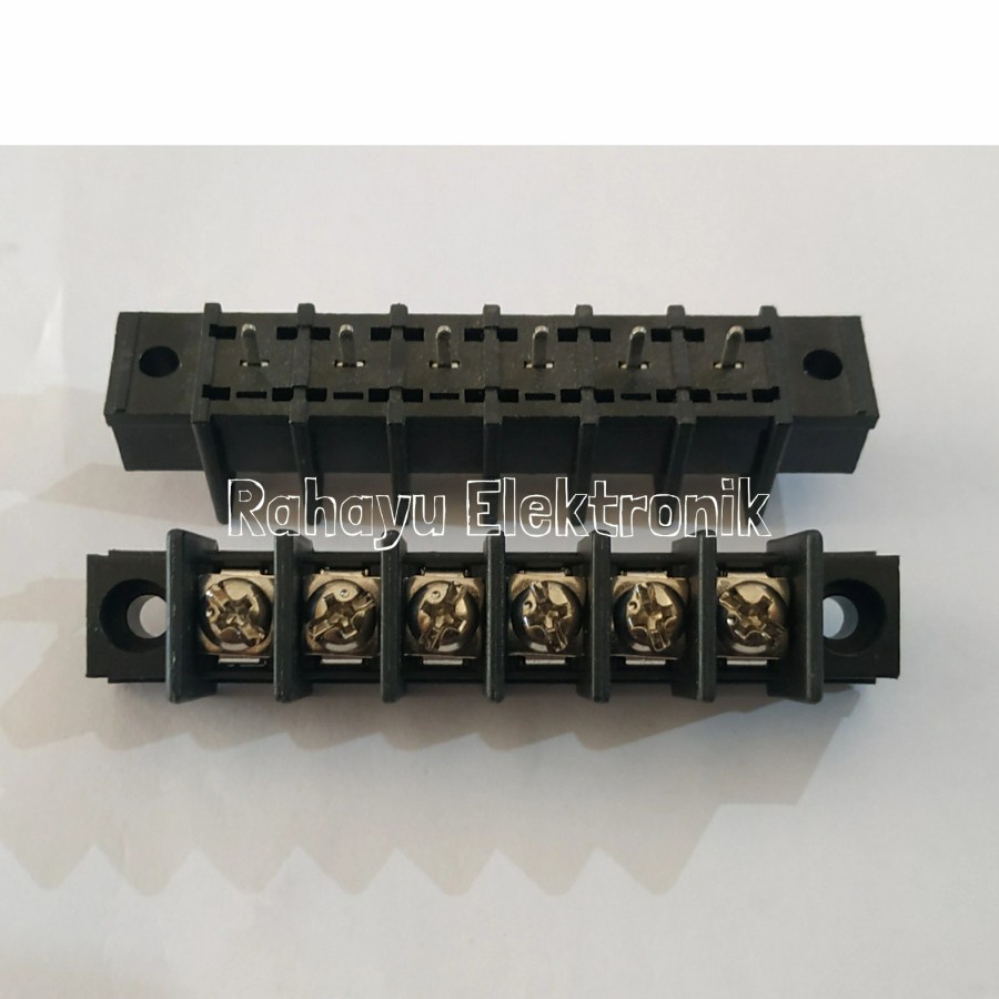 Jual Terminal Block Blok Hitam P Pcb P Kf Pin Mm Kf Baut Berkualitas Shopee Indonesia