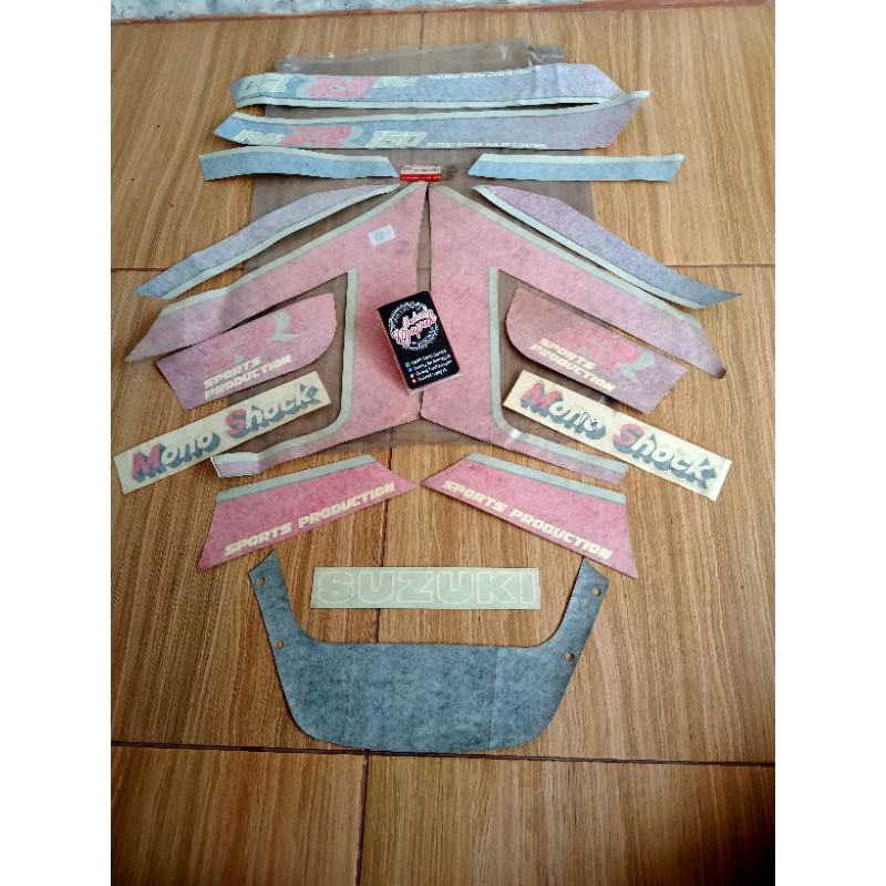 Jual striping stiker suzuki rgr150 rgr 150 crystal 93 tahun 19993 ...