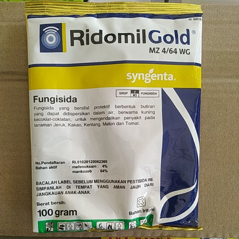 Jual fungisida RIDOMIL GOLD mz4/64wg (100grm) | Shopee Indonesia