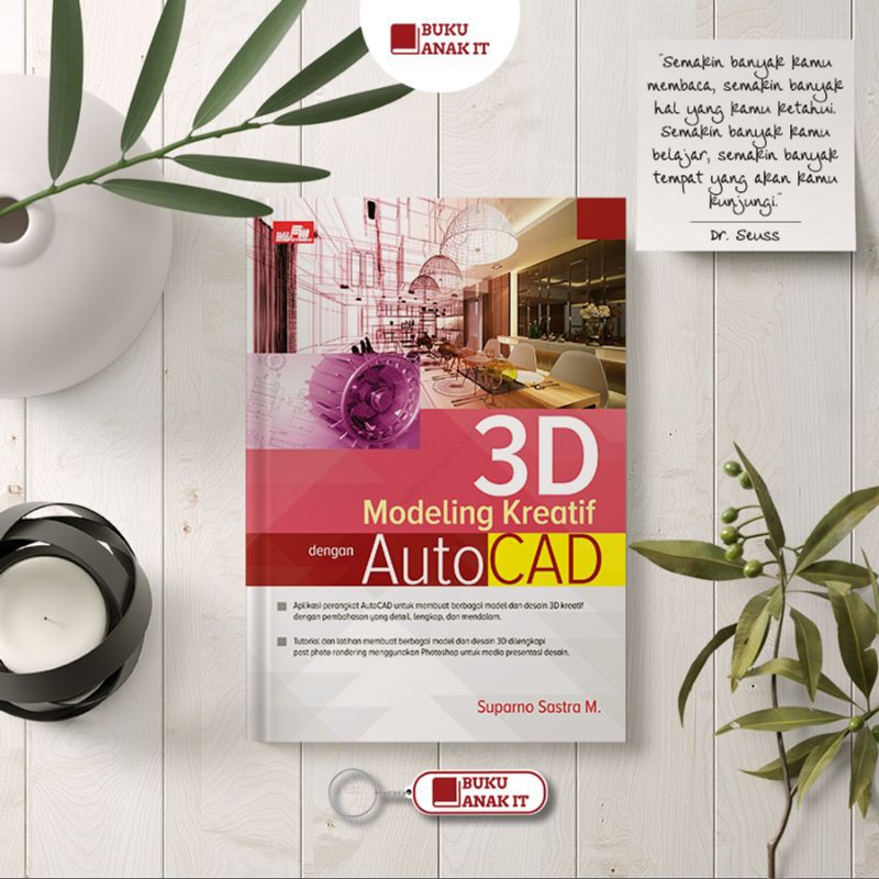 Jual BUKU 3D MODELING KREATIF DENGAN AUTOCAD | Shopee Indonesia