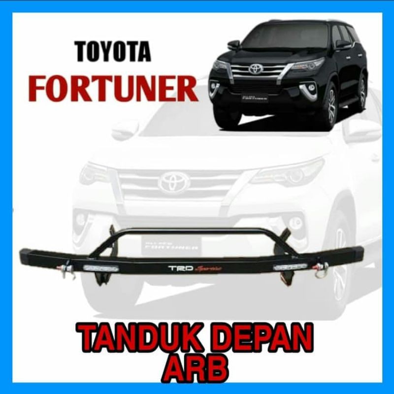 Jual Tanduk Depan Toyota All New Fortuner With Drl Mini Bar Arb