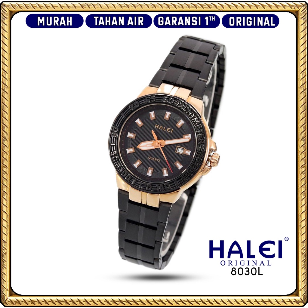 Jual Halei Watch L Jam Tangan Halei Wanita Original Rantai