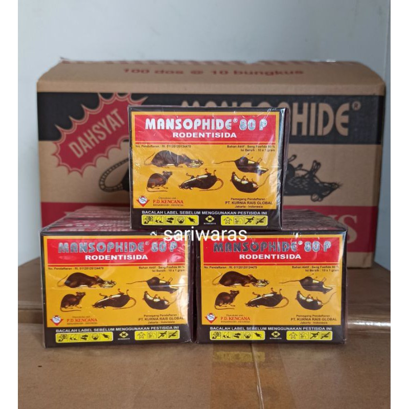 Jual Racun Tikus Mansophide | Shopee Indonesia