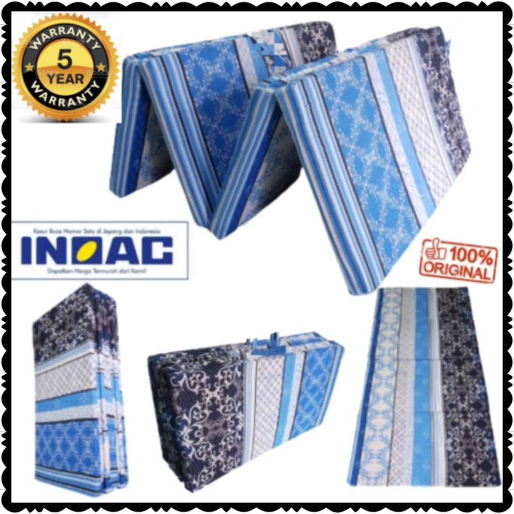 Jual Kasur Lipat 4 INOAC Tebal 10 CM Garansi 5 Tahun - Kasur Lantai ...