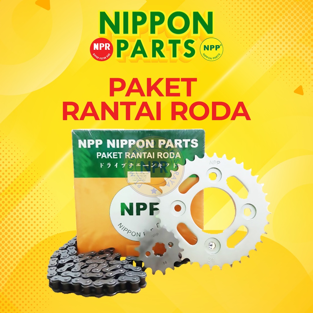 Jual PAKET GEAR / CHAIN KIT TORNADO GS 110 NPP Shopee Indonesia