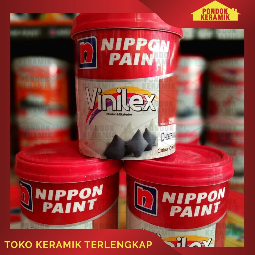 Jual Nippon Paint Vinilex Cat Tembok Interior Dan Exterior Ukuran 5 Kg ...