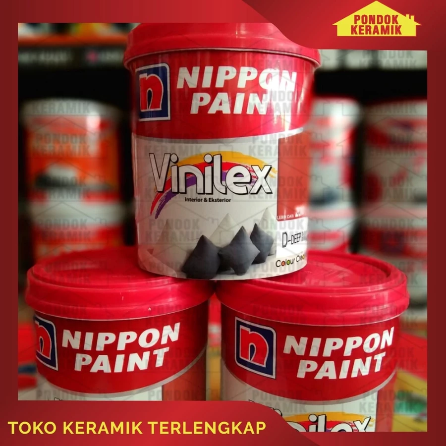 CAT NIPPON PAINT VINILEX WARNA TINTING/MIXING UKURAN 1.4 KG