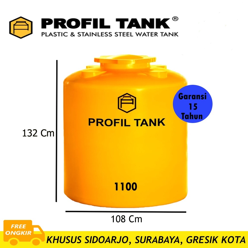 Jual Tandon Air Tangki Air Toren Air PROFIL TANK TDA 300L Shopee