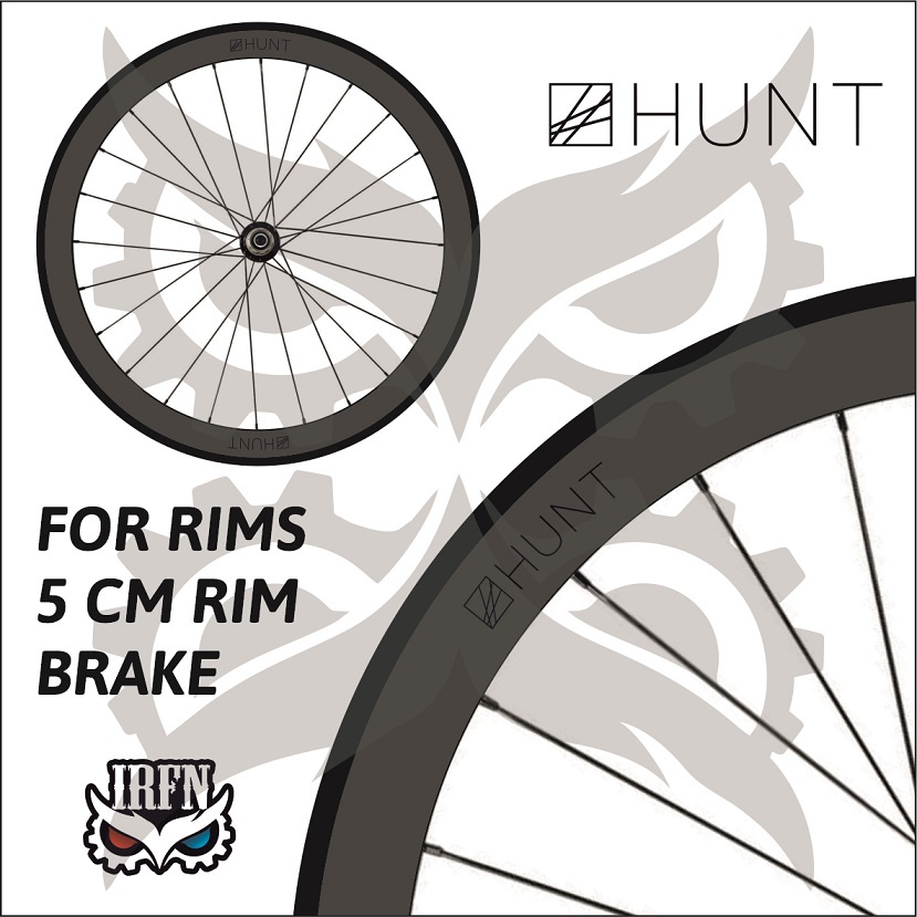 Jual Stiker Decal HUNT untuk rims 50mm Rim brake | Shopee Indonesia