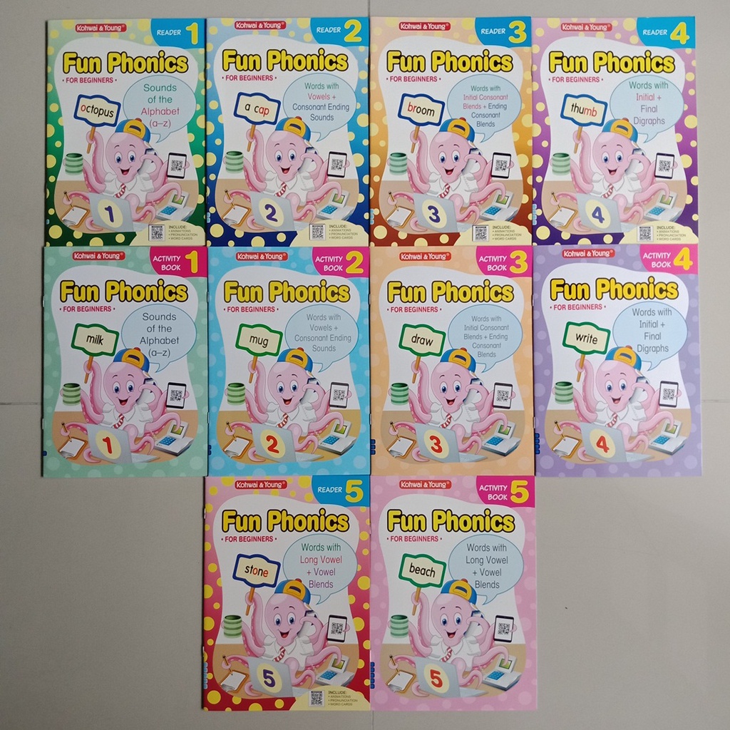 Jual BUKU FUN PHONICS FOR BEGINNERS 1 - 5 (PILIHAN PER BUKU) | Shopee ...