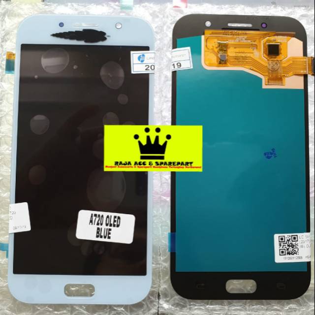 Jual LCD + TOUCHSCREEN FULLSET SAMSUNG A7 2017 / A720 ORI 100% OLED ...