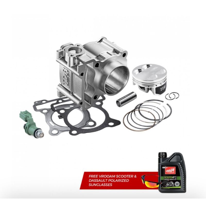 Jual PAKET TDR BORE UP KIT ALL NEW N MAX / ALL NEW AEROX + TDR INJECTOR ...