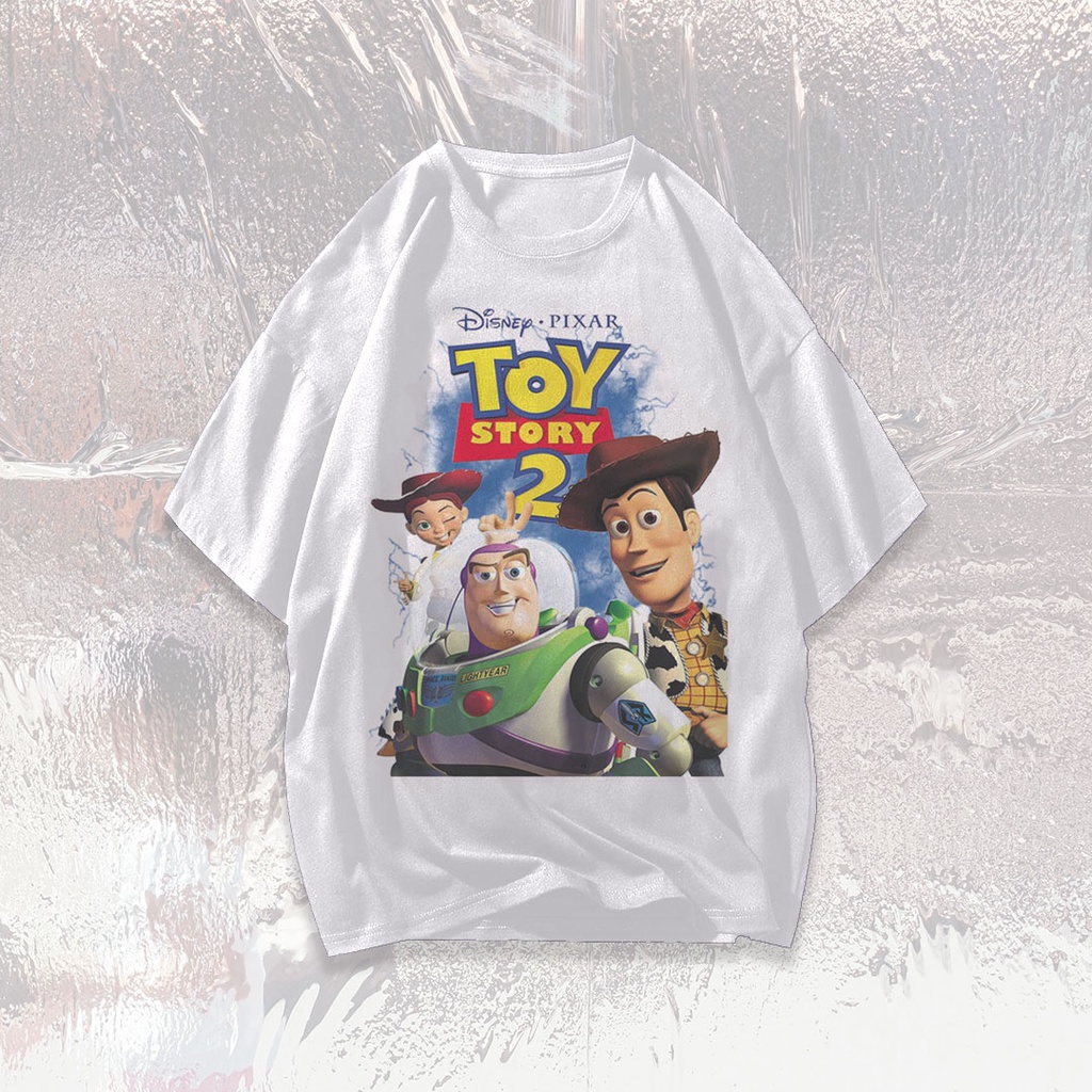 Jual TOY STORY 2 Cartoon Disney T shirt oversize vintage | Shopee Indonesia