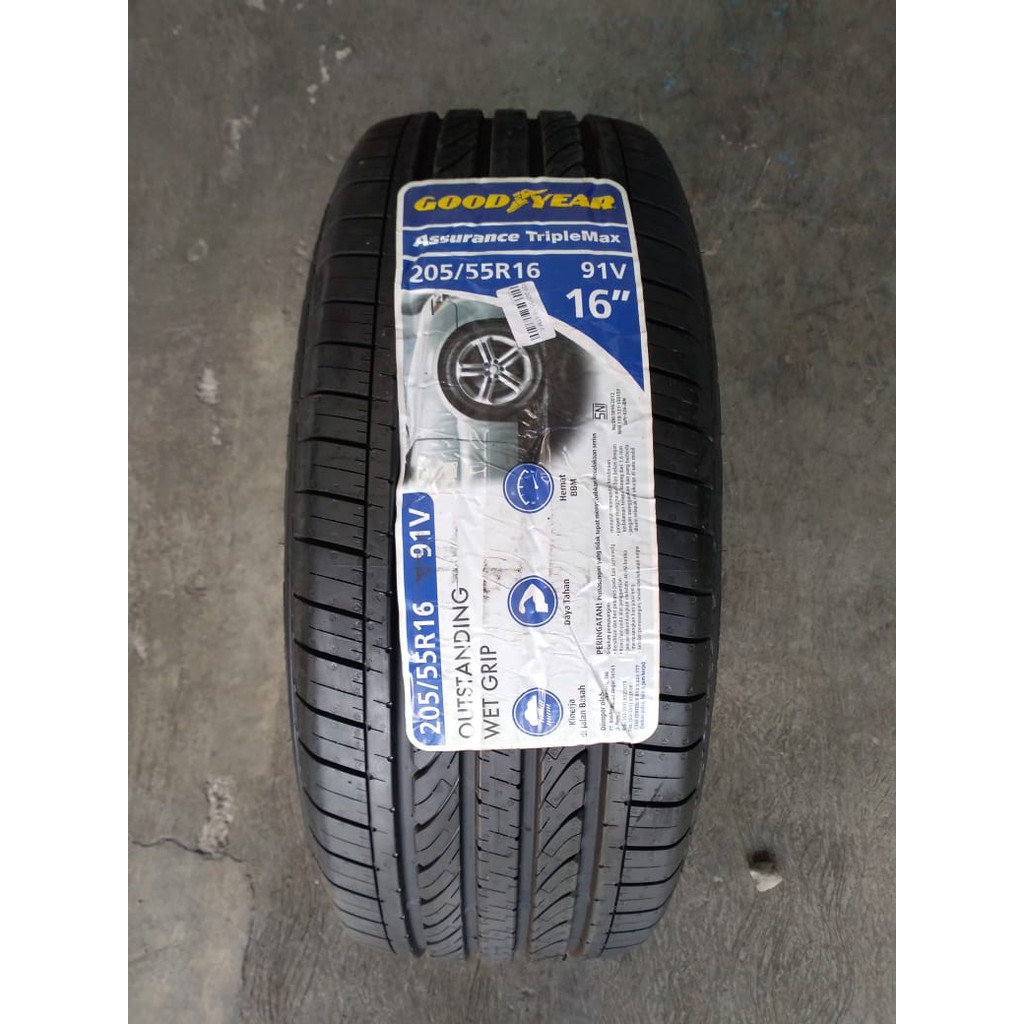 Jual Goodyear Assurance Triple Max 205/55 R16 Ban Mobil Mitsubishi X ...