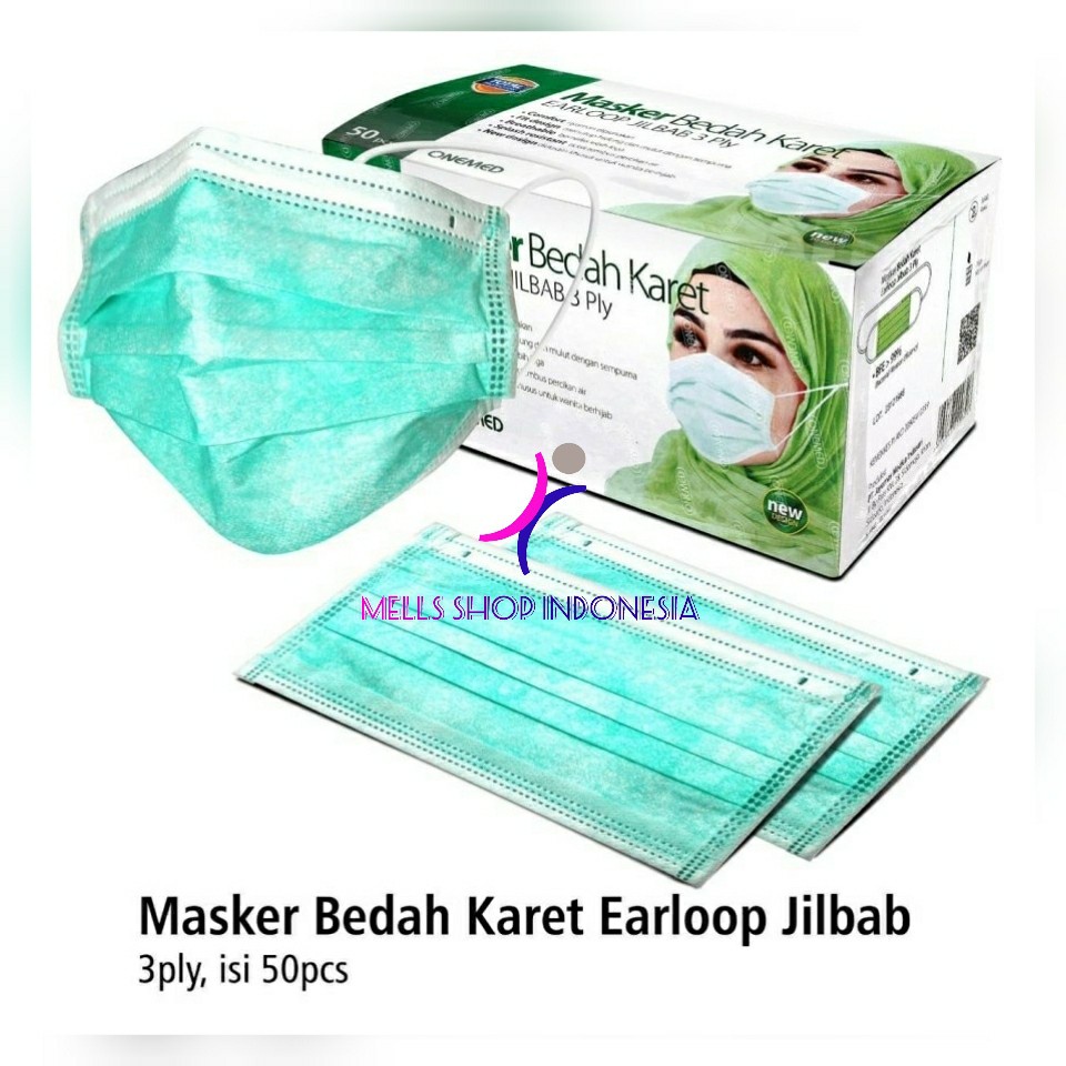 Jual Masker Onemed Box Segel/ Masker Earloop / Onemed /surgical Mask ...