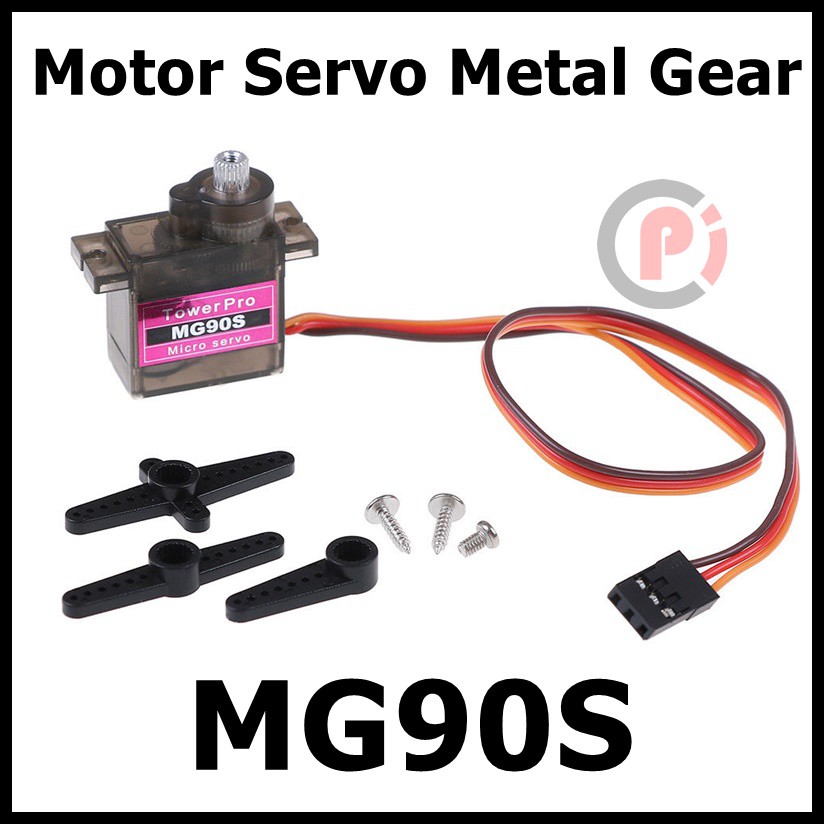 Jual Motor Servo MG90S Micro Metal Gear High Speed 9g | Shopee Indonesia