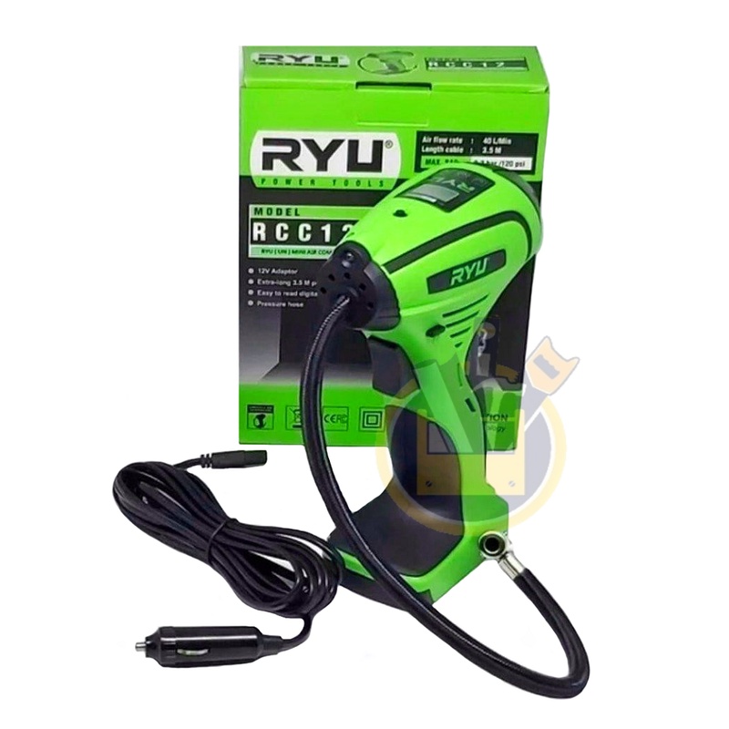 Jual RYU RCC12 Mini Air Compressor 12 V RYU RCC 12 / Mini Kompressor ...