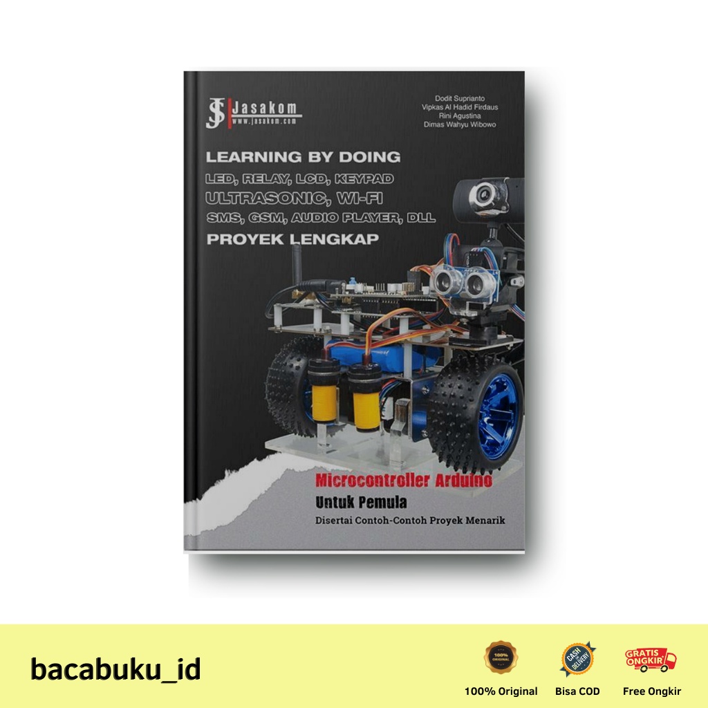 Jual BK - MICROCONTROLLER ARDUINO UNTUK PEMULA DISERTAI CONTOH-CONTOH ...