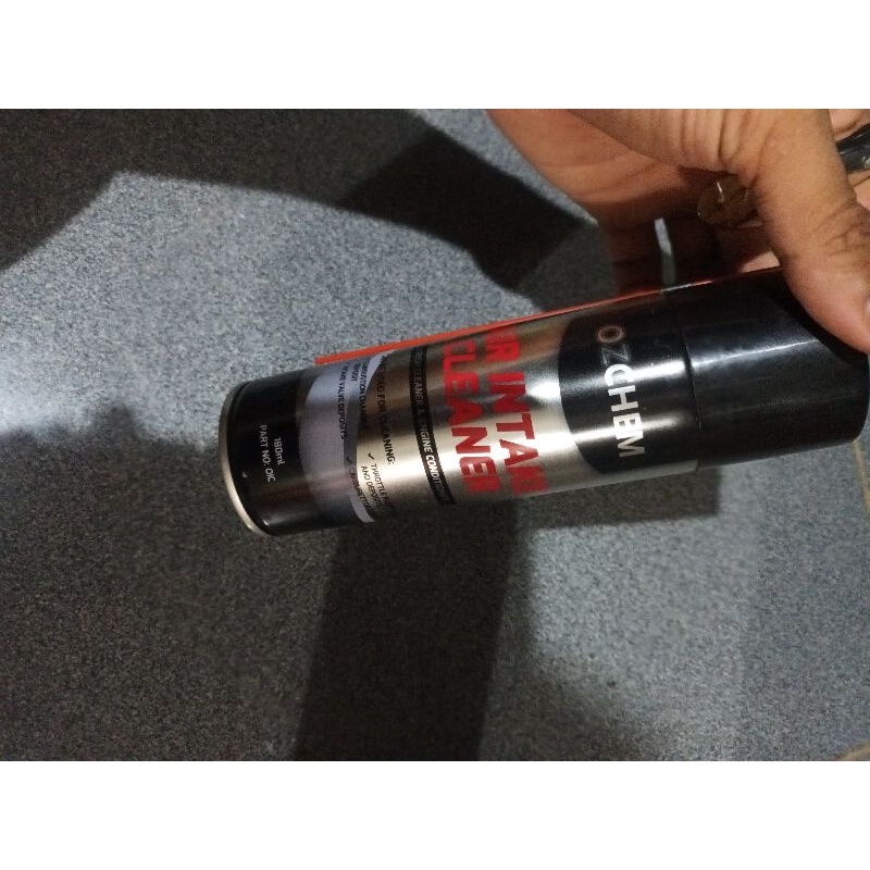 Jual OZCHEM (NULON)AIR INTAKE CLEANER 180 ml Shopee Indonesia