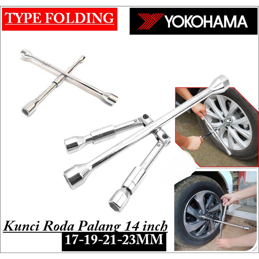 Jual Kunci Roda Palang Lipat Kunci Roda Ban Mobil Mm Shopee Indonesia