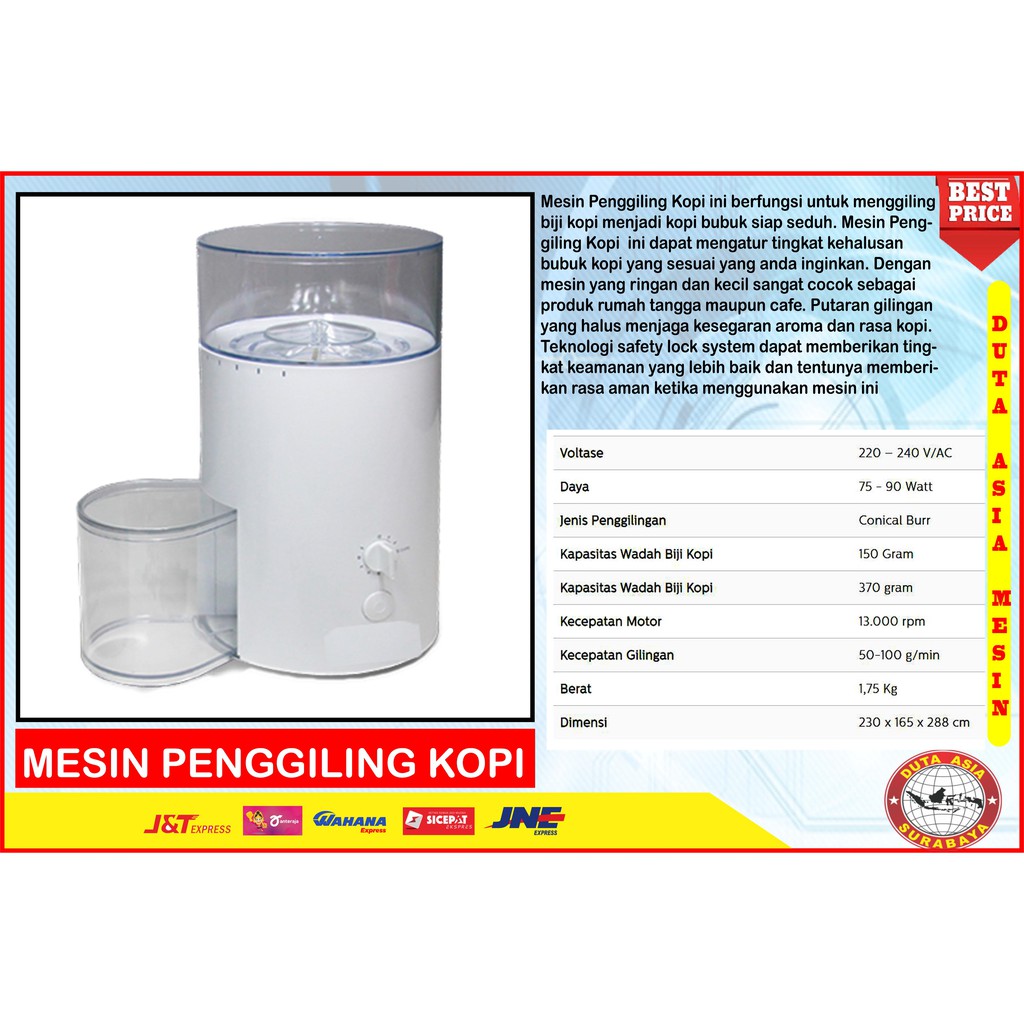 Jual MESIN PENGGILING KOPI | Shopee Indonesia
