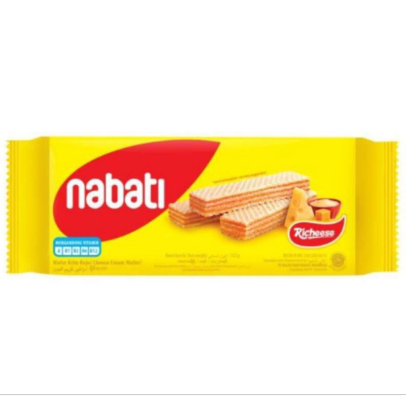 Jual richeese nabati wafer keju 125gr | Shopee Indonesia
