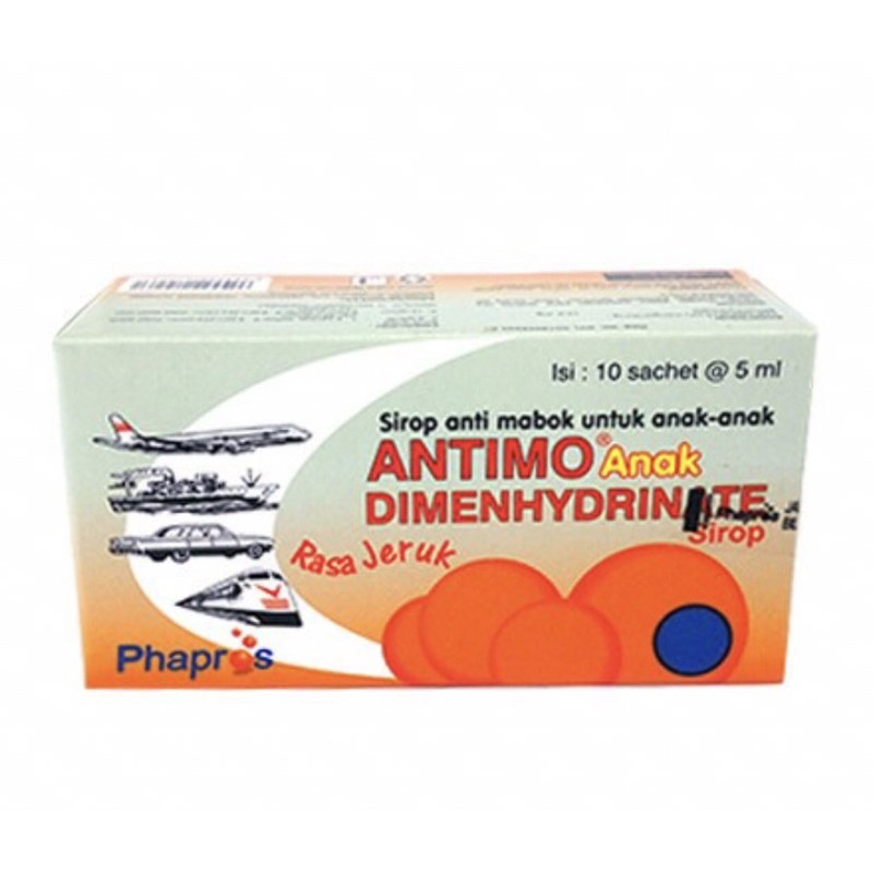 Jual Antimo anak box 10 sachet jeruk | strawberry ( mengatasi mabuk ...
