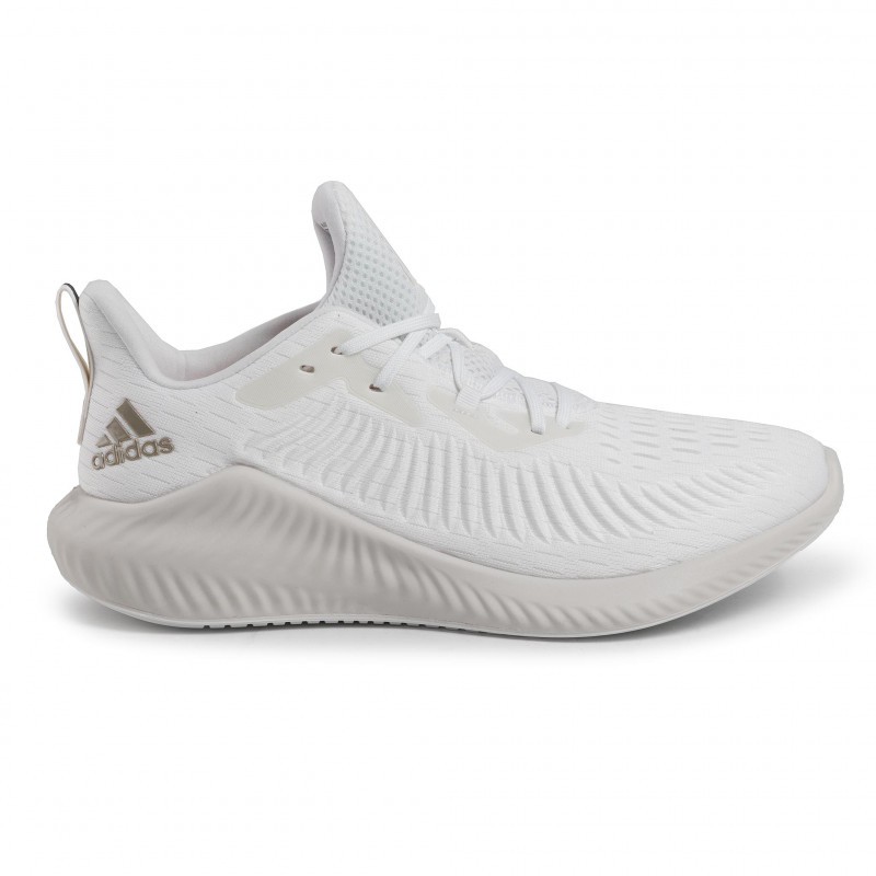 Adidas alphabounce cloud white best sale