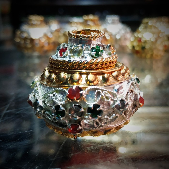 Jual Mendak Selut Cincin Keris Model Rujak Wuni Hias Permata- Solo