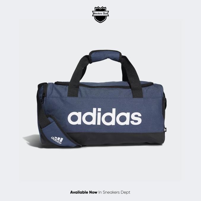 Jual Tas Gym Pria ADIDAS LINEAR DUFFLE BAG S CREW NAVY ORIGINAL Terbaru Shopee Indonesia