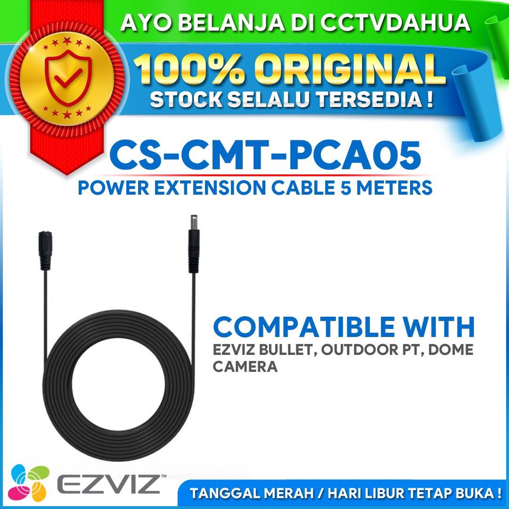 Jual EZVIZ CMTPCA POWER EXTENSION CABLE ACCESSORY FOR EZVIZ OUTDOOR