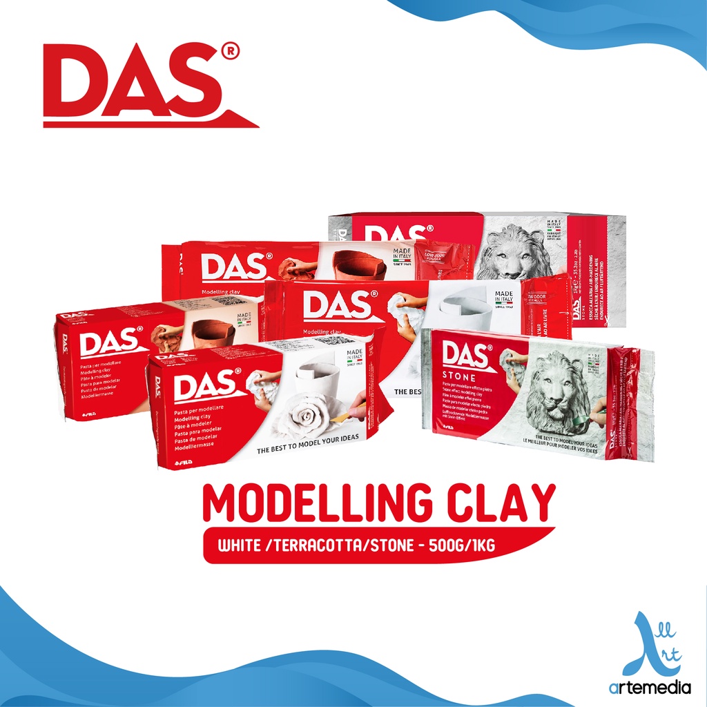 Jual DAS Modeling Clay Air Hardening | Shopee Indonesia