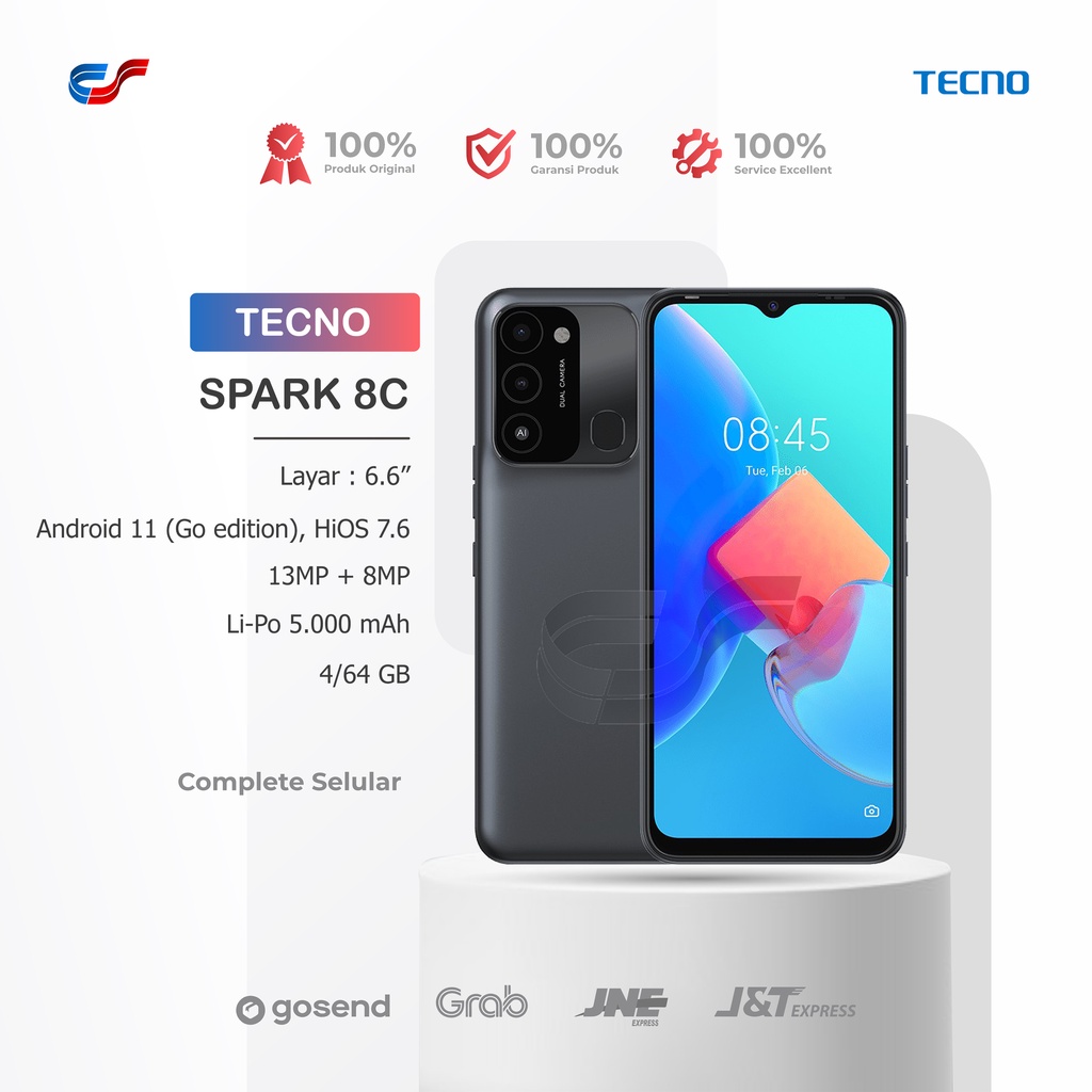 Jual Tecno Spark 8c 4/64GB | Shopee Indonesia