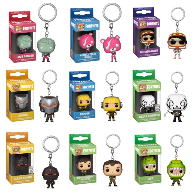 Jual Funko POP! Keychain (Love Ranger, Moonwalker, Omega, Raptor, Skull ...