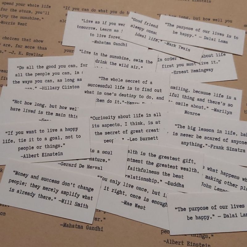 Jual 24 Pcs Quote Orang Terkenal Untuk Journaling Bujo Scrapbook ...