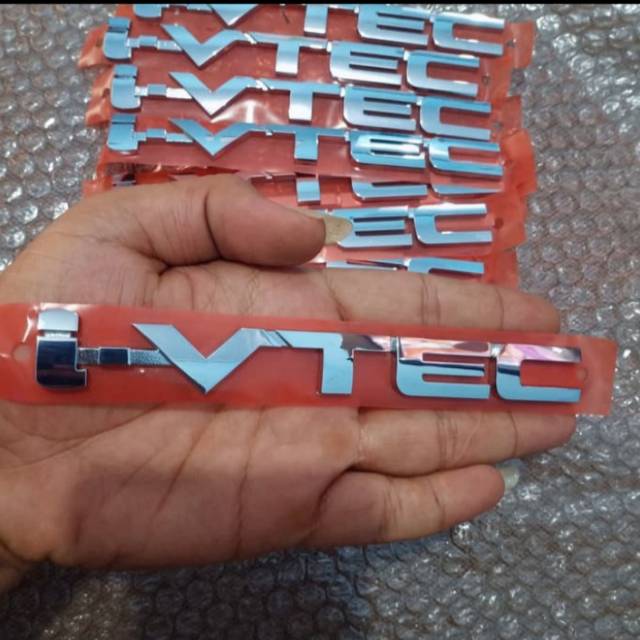Jual Emblem tulisan I-VTEC original mobil Honda | Shopee Indonesia