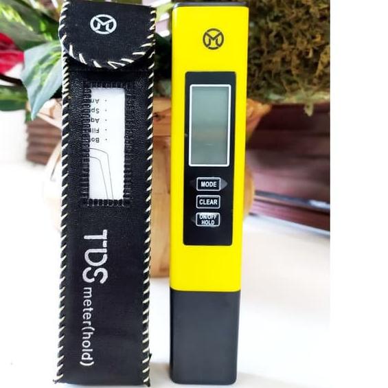 Jual ♘ Mediatech TDS & EC Meter Alat Ukur Hidroponik A2 kuning ...