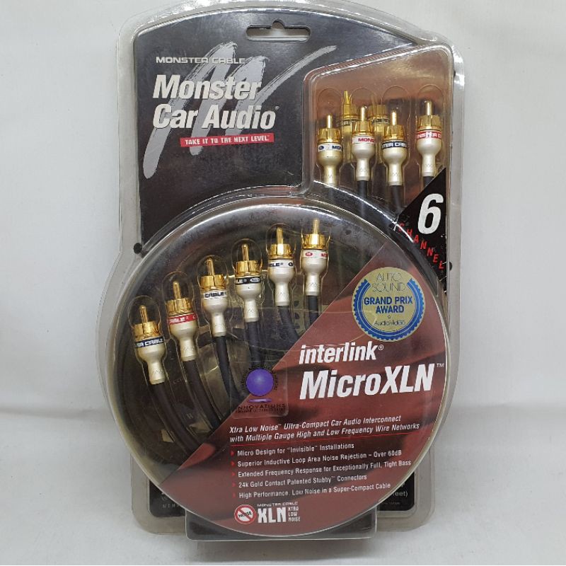 Jual Kabel Audio RCA Interconnect MONSTER Cable MONSTER Car Audio