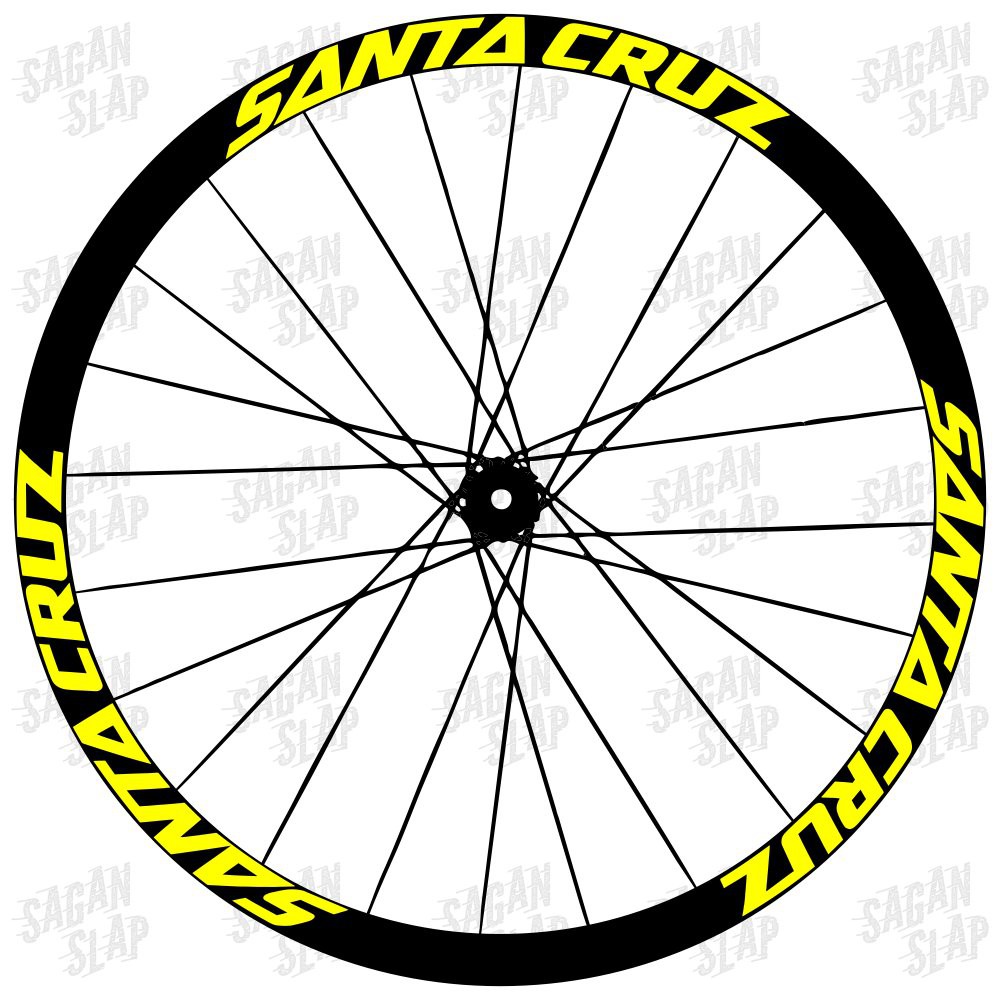 Jual Stiker SANTA CRUZ Sticker Rims Rim Velg Mtb Downhill Lebar Stiker ...