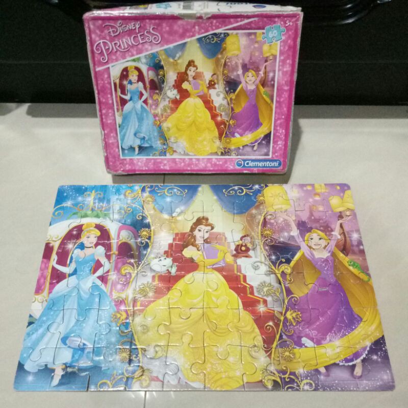 Jual Puzzle Clementoni 60 pc (Princess) | Shopee Indonesia