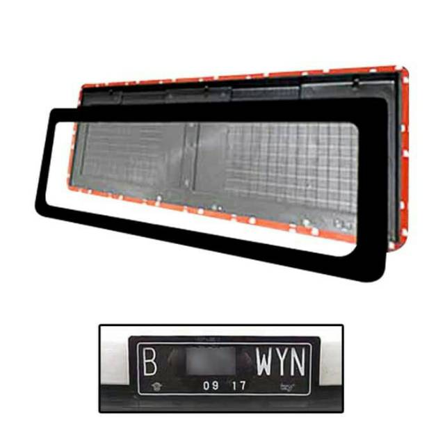 Dudukan Plat Nomor Mobil ACRYLIC Plat Mobil AKRILIK MIKA (Tanpa Led) 1pcs