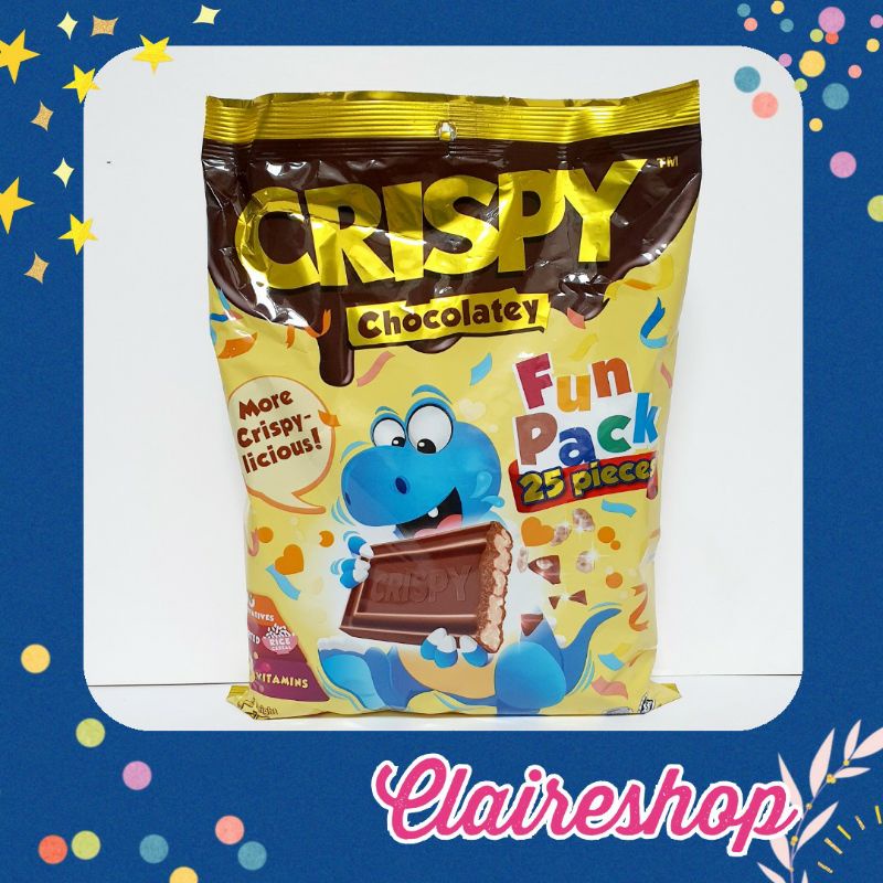 Jual CRISPY 25 pcs / coklat crispy 25 (PROMO) | Shopee Indonesia