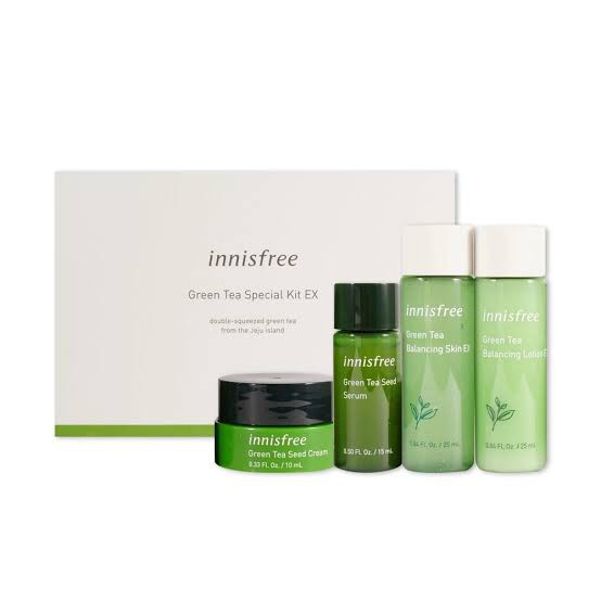 Jual Innisfree Green Tea (4item KIT) | Shopee Indonesia