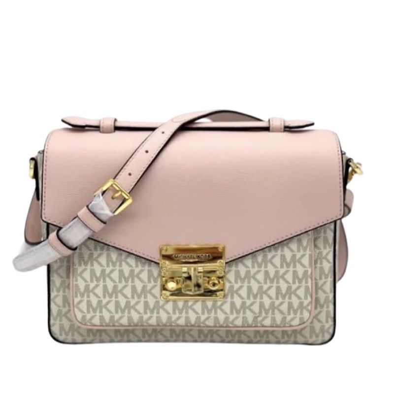 MK Rose Top Handle MD Messenger 2024 Pink