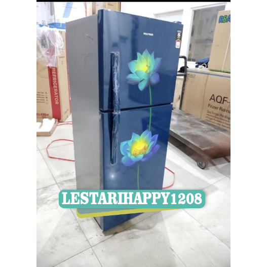 Jual KULKAS POLYTRON 2 PINTU 230 LITER PRB 237 PR/LB JUMBO FREEZER ...