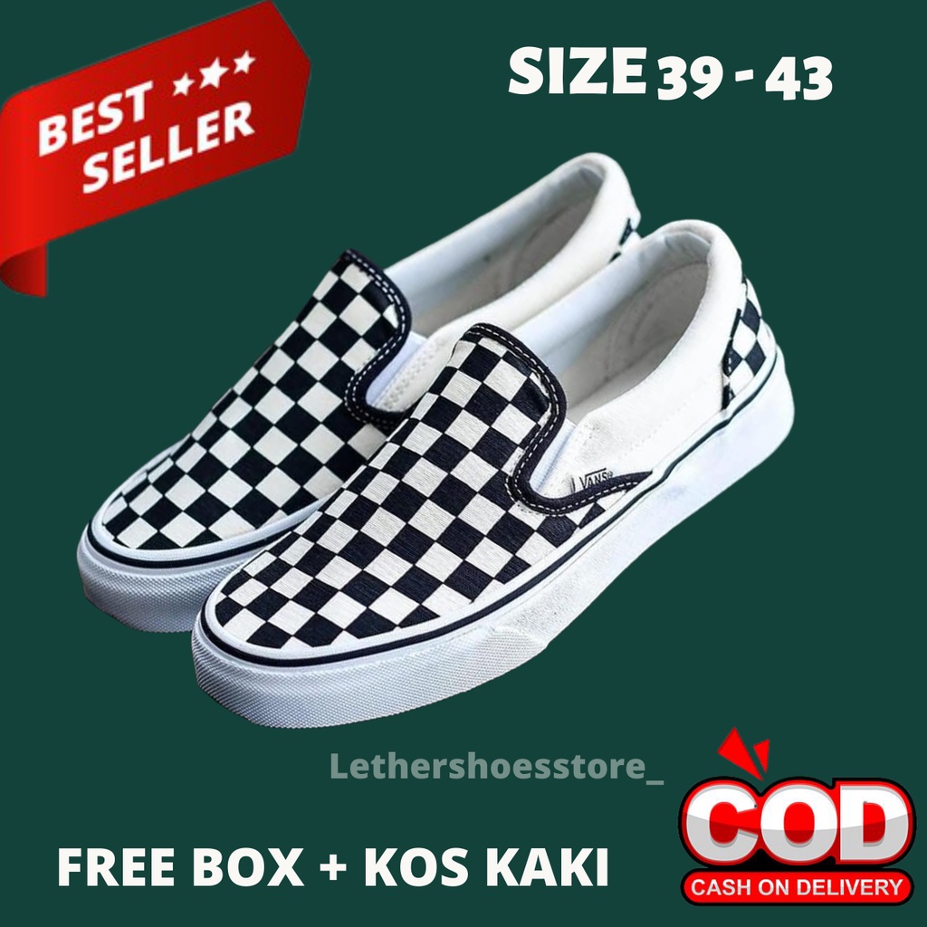 Ukuran vans hot sale slip on